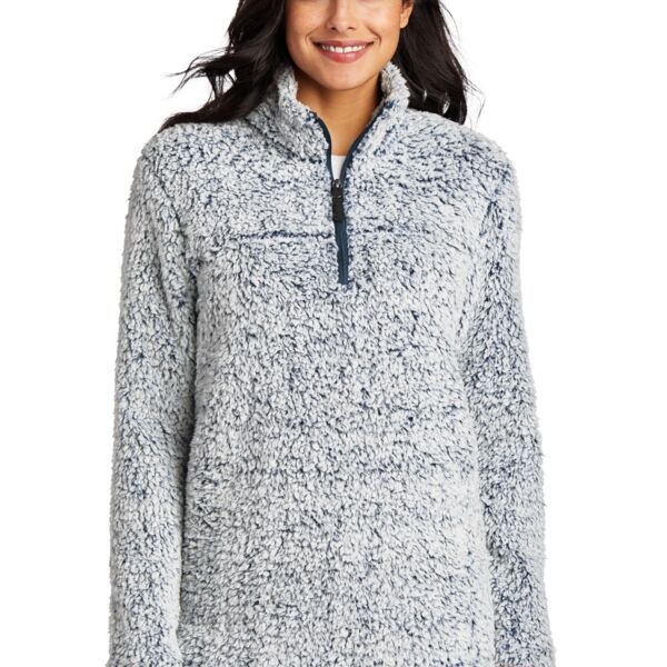 ® Ladies Cozy 1/4 Zip Fleece Thumbnail